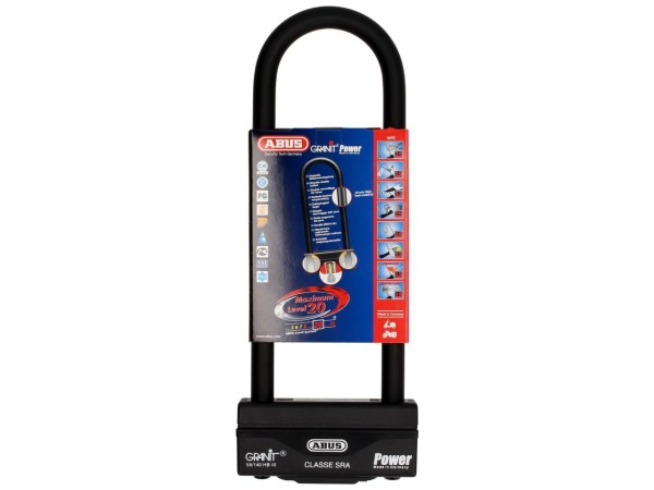 ABUS U-lock 260x83 Granit Power 58 per moto, scooter e Vespa