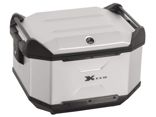 Alu Topcase Xceed 45 litri alluminio argento