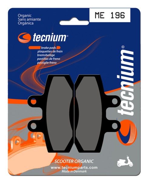 Pastiglie freno organiche per scooter Tecnium - ME196