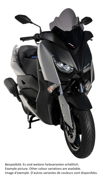 Parabrezza ERMAX Hypersport H 390 mm per Yamaha X-MAX 125, nero