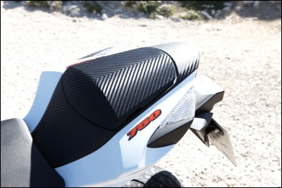 Coprisella per Suzuki GSX-R750 BJ. 2011-2017/ GSX-R600 BJ. 2011-2017