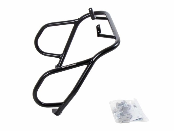 Barra di protezione serbatoio nera per BMW R 1200 GS (08-12) Hepco & Becker