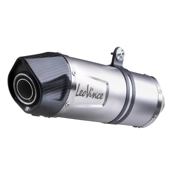 Scarico LeoVince SBK LV One Evo 2, inox per Aprilia SRV 850 (Bj.12-16)