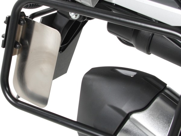 Piastra di protezione termica in acciaio inox quando si utilizzano valigie in plastica per BMW R 1250 GS (19-23)