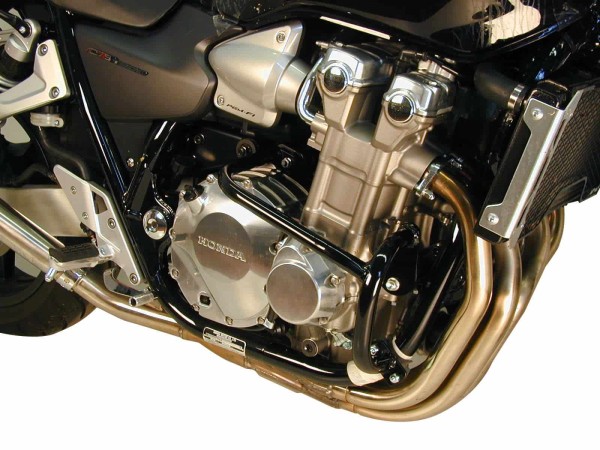 Protezione motore nera per Honda CB 1300 (03-09) Hepco & Becker