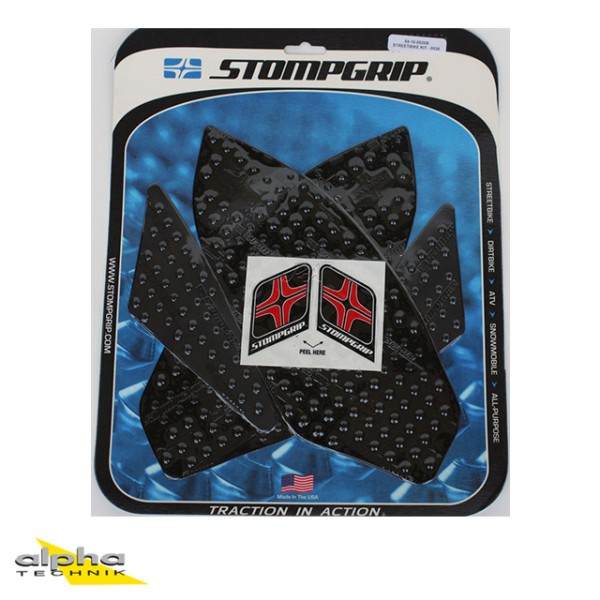 Stompgrip schwarz, Volcano, für Honda Honda CBR500R / CB500F / CB400F, 2013-2015
