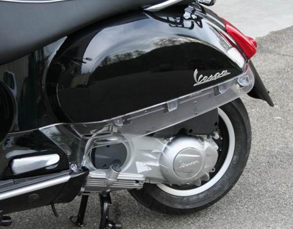 Fiancata sinistra/destra per Vespa GTS/​GTS Super/​GTV 125-300ccm, trasparente