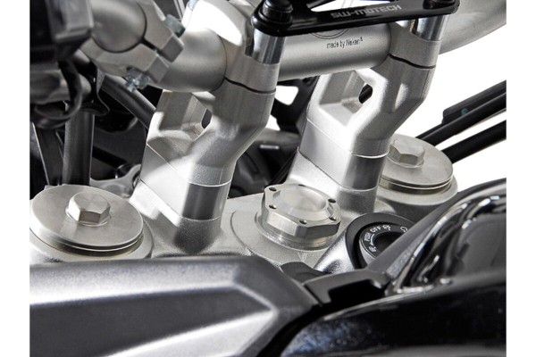 SW-Motech Riser manubrio, argento, H=20 mm per Triumph Tiger 800 - SW Motech