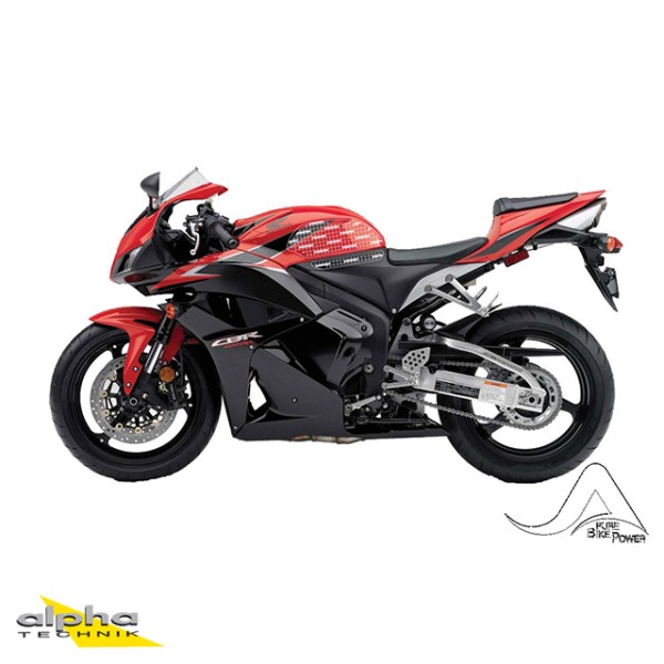 Stompgrip schwarz, Volcano, für Honda CBR600RR, 2007-2012