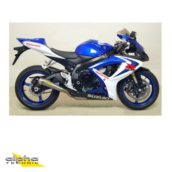 Scarico ARROW PRO-RACING per GSX-R600 / GSXR750 2006-2007, acciaio inox
