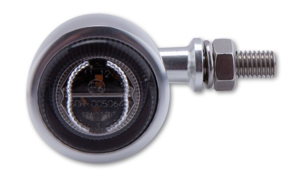 HIGHSIDER pro Classic-X1 Fanale posteriore a LED, luce freno, indicatore di direzione cromato/tinta 3in1, omologato E (coppia)