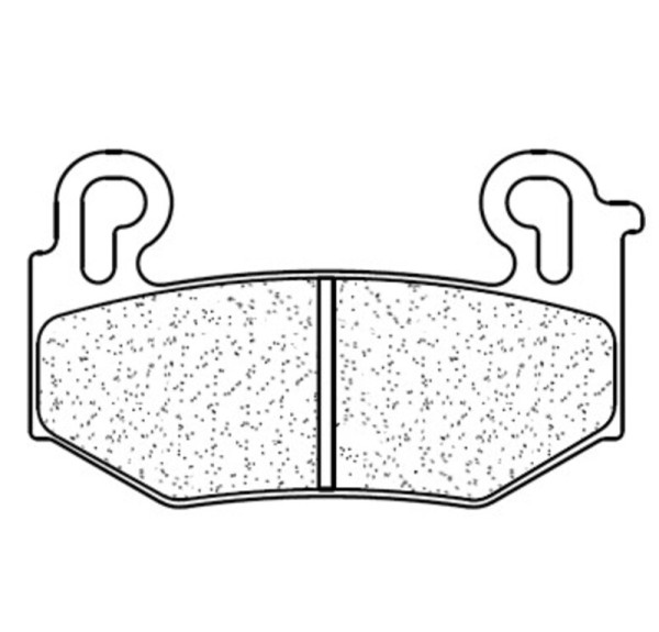 CL Brakes Pastiglie per freni stradali in metallo sinterizzato - 1280A3+