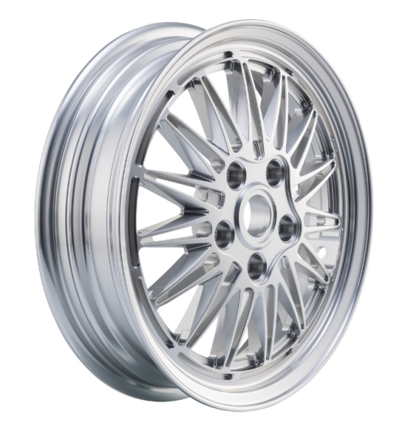 Cerchio 3 anteriore/posteriore 12" per Vespa GTS/GTS Super/GTV/GT/946 125-300ccm, argento