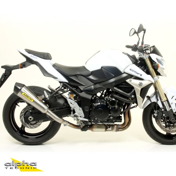 ARROW Auspuff X-KONE für Suzuki GSR750 / GSX-S750 2011-, Edelstahl