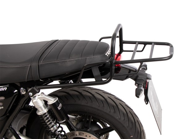 Portapacchi tubolare nero per Triumph Speed Twin 900 (25-)