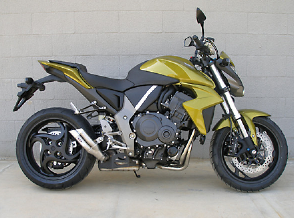 IXIL HYPERLOW silenziatore posteriore in acciaio inox per Honda CB 1000 R (Bj.08-16)