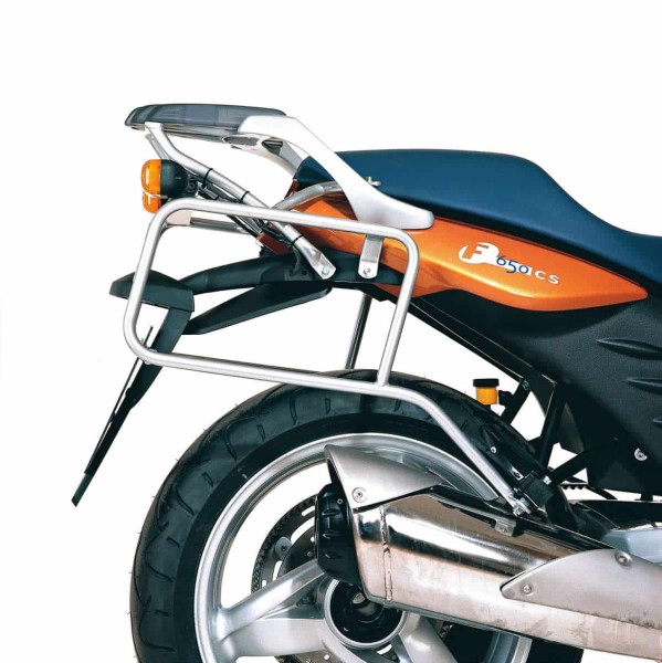Portavaligie laterale fisso nero per BMW F 650 CS (02-05) Hepco & Becker