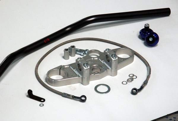 LSL Superbike-Kit mit Teilegutachten für Suzuki SV1000S, Typ WVBX, 2003-2005, silber, (Typ G)