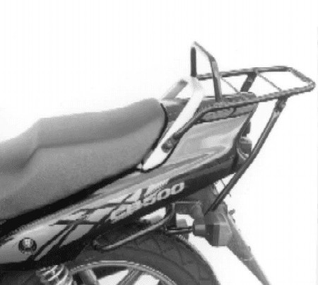 Portapacchi tubolare nero per Honda CB 500 /S (93-97) Hepco & Becker