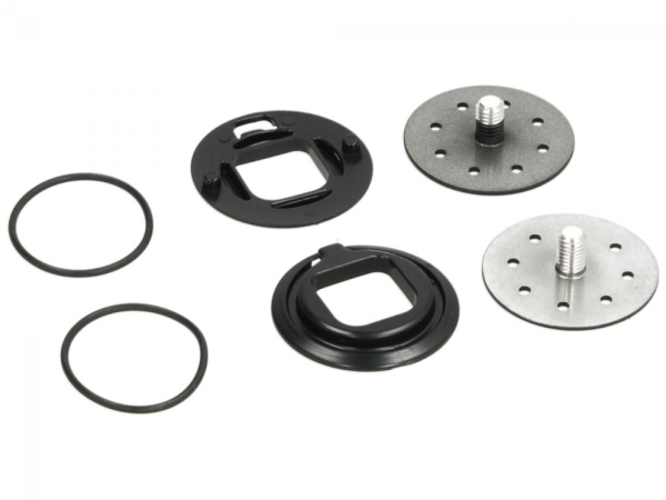 Meccanica della visiera, nera per casco Piaggio Demi Jet, Carbonskin