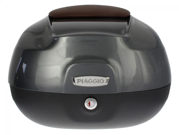 Baule da 37 litri con schienale per Piaggio Medley 125/150 (16-18) - grigio 798/B