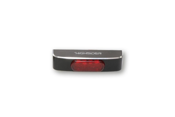 HIGHSIDER pro Conero T2 Luce posteriore a LED nera/rossa omologata E (1 pezzo)