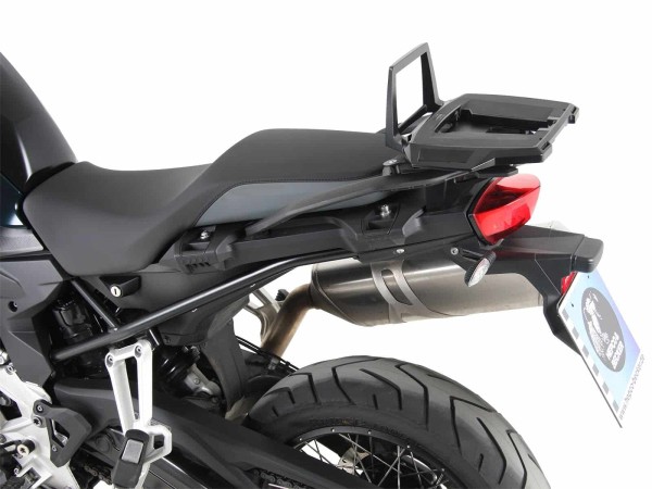 Porta bauletto in alluminio nero per BMW F 750 GS Hepco & Becker