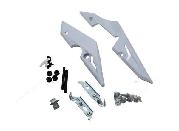 Sotto carena, bianco per Suzuki GSR750 BJ. 2011-2016