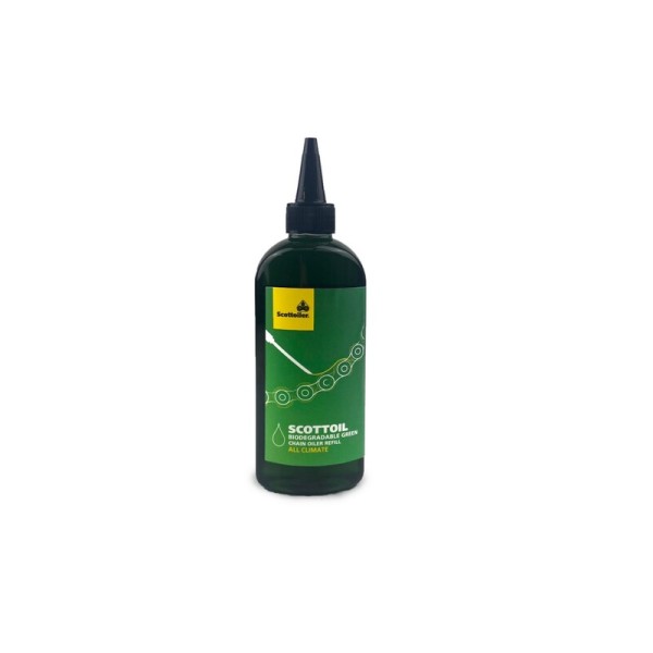 Scottoiler Lubrificante verde biodegradabile per sistemi di lubrificazione a catena - Flacone da 250 ml