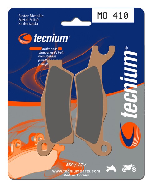 Pastiglie freno Tecnium MX/ATV in metallo sinterizzato - MO410