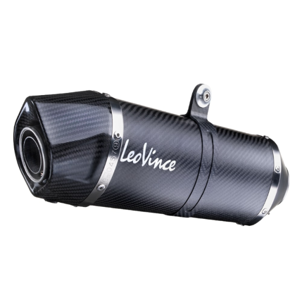 Impianto di scarico LeoVince SBK LV One Evo 2, carbonio per BMW F 800 GT (Bj.13-16) / F 800 R (Bj.09-16)