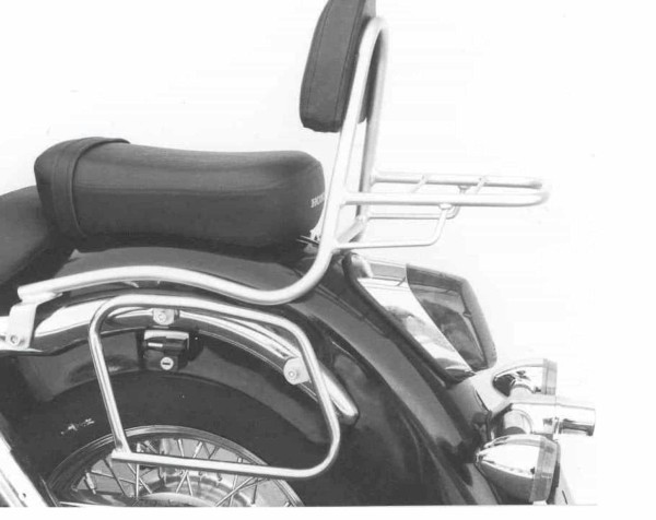 Sissybar con portapacchi cromato per Honda VT 750 C2 (97-03) Hepco & Becker
