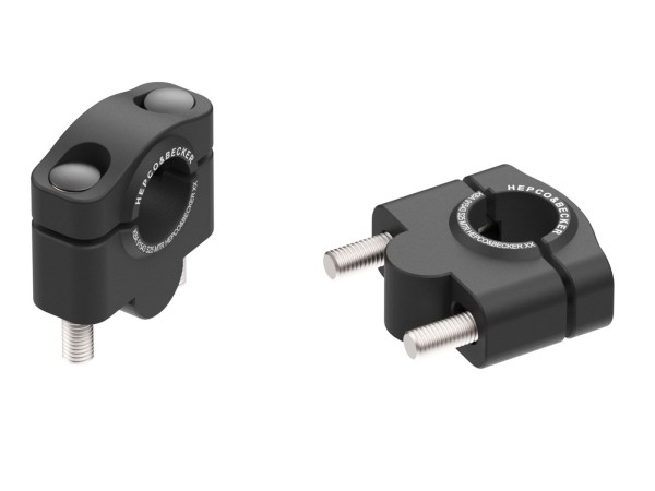 Riser manubrio H=25 mm per Ducati Multistrada 1000 (03-06) /1100 /S (07-09) Hepco & Becker