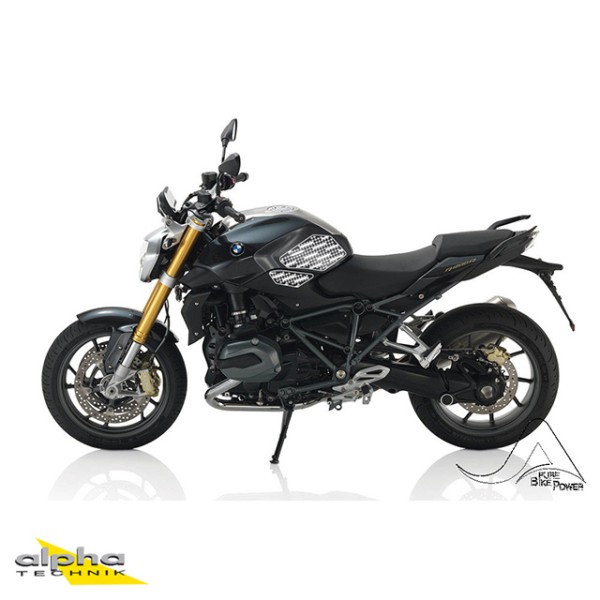 Stompgrip nero Volcano per BMW R1200R (15-18)
