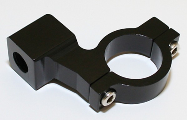 HIGHSIDER morsetto per specchio intelligente Nero Con filettatura destra Per CNC, Per manubri da 7/8 di pollice