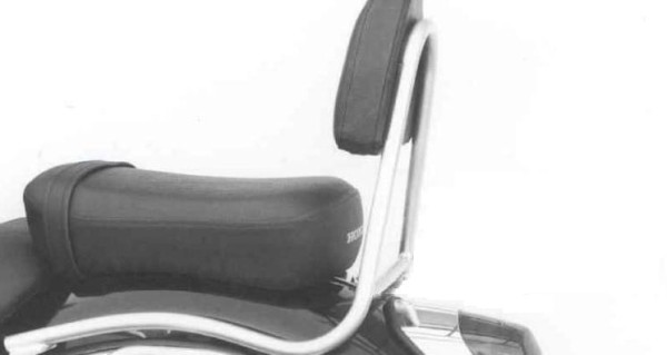 Sissybar senza portapacchi cromato per Honda VT 750 C2 (97-03) Hepco & Becker