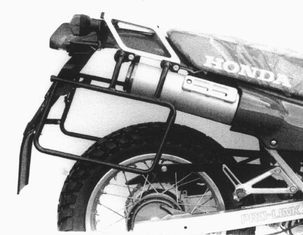 Portavaligie laterale fisso nero per Honda NX 250 (88-95) Hepco & Becker