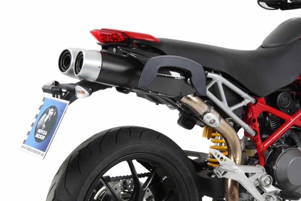 Portapacchi laterale C-Bow nero per Ducati Hypermotard 796 /1100 Evo/SP (07-12) Hepco & Becker