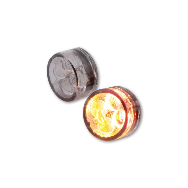 HIGHSIDER Smart Module Sedici LED 3in1 per indicatori di direzione/luci posteriori con lente grigio fumo (coppia),