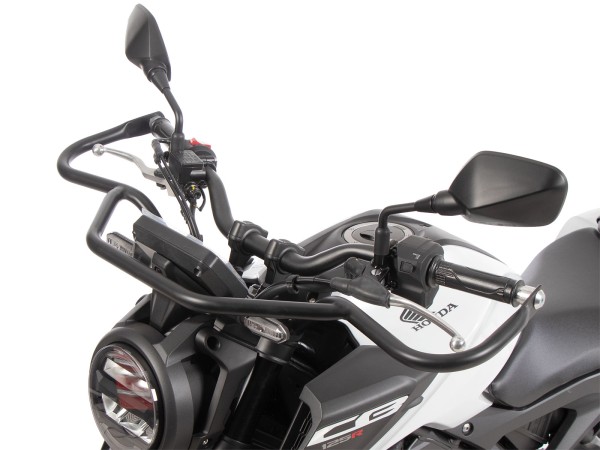 Barra di protezione anteriore nera per Honda CB 125 R (25-) Hepco & Becker