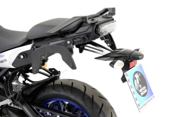 Portapacchi laterale C-Bow antracite per Yamaha MT-09 Tracer ABS (Bj.15-) Hepco & Becker
