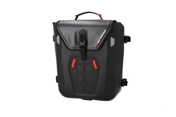 SW-Motech SysBag WP M con piastra di adattamento per portapacchi SLC a destra