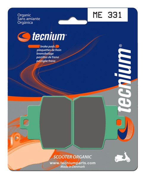 Pastiglie freno organiche per scooter Tecnium - ME331