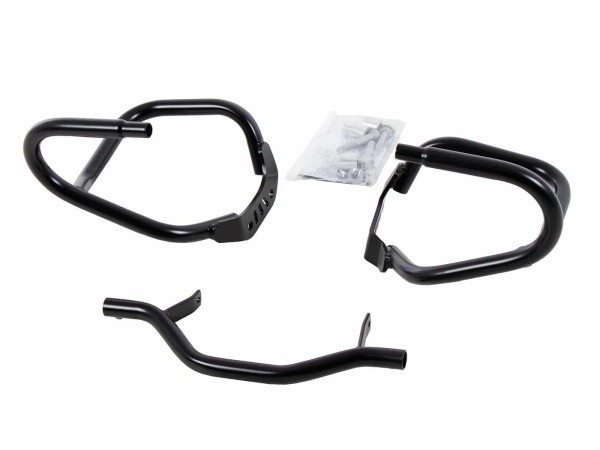 Protezione motore nera per BMW R 1200 GS (04-12) Hepco & Becker