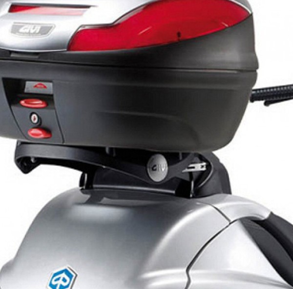 Portapacchi Givi pieghevole per valigie Monolock / Piaggio MP3 125-250-400-500 /LT Bj. 08-