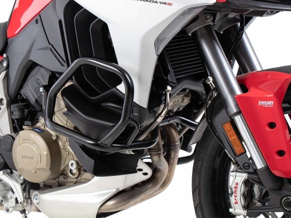 Protezione motore nera per Ducati Multistrada V4/S/S Sport/Pikes Peak (21-24) /Rally (23-24)