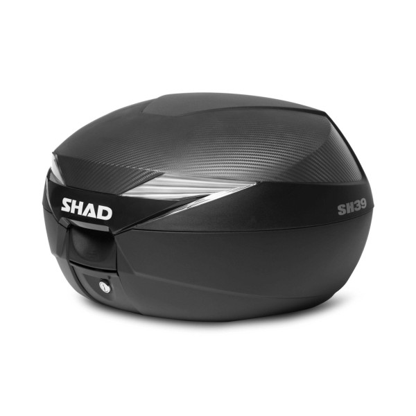 Baule Shad SH39, effetto carbonio, 39 l