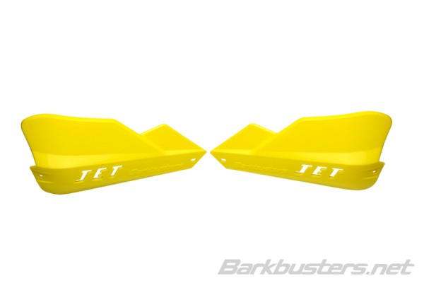 Protezioni in plastica per jet Barkbusters giallo