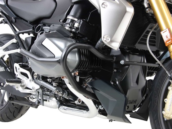 Protezione motore nera per BMW R 1250 R (19-) Hepco & Becker