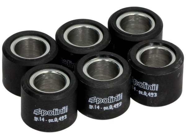 Set rulli variatore Polini, 20x17 mm, 14,0 g, pezzo: 6